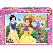 Educa- Princesas Disney Puzzle Infantil de 100 Piezas, a Partir de 6 años (17167)