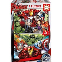 Educa Avengers 2 Puzzles infantiles de 48 piezas, a partir de 3 años (15932)