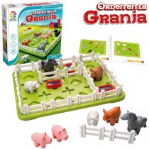 smart games- Orden en la Granja, Juego Educativo, Juguetes para niños, (Lúdilo SG091ES)
