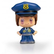 My First Pinypon. Figura Policía para niños y niñas de 1 a 3 años (Famosa 700016403)