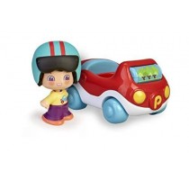 My First Pinypon. Happy Vehículos Coche para niños y niñas de 1 a 3 años (Famosa 700016382)