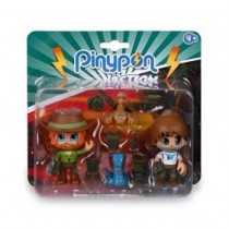 Pinypon Action Wild. 2 Figuras con 2 animales para niños y niñas de 4 a 8 años (Famosa 700016607)