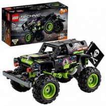 LEGO 42118 Technic Monster Jam Grave Digger, Modelo 2 en 1, Camión de Juguete o Off-Road Buggy, Set de Construcción