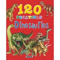 120 pegatinas de dinosaurios