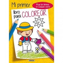 Mi primer libro para colorear (Páginas adhesivas)