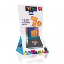 Jumbo Tetris 3D-Juego de Habilidad y construcción para niños a Partir de 6 años, Multicolor (19845)
