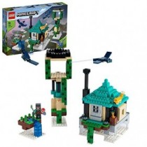LEGO 21173 Minecraft La Torre al Cielo, Juguete de Construcción para Niños +8 Años con Figuras y Casa de Árbol Configurable