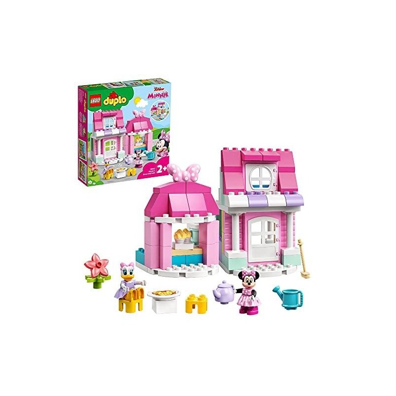 LEGO 10942 DUPLO Disney Casa y Cafetería de Minnie Mouse, con Cocina de  Juguete para Construir para Niños y Niñas +2 Años