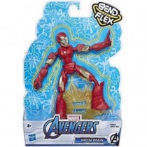 Hasbro- Figura Avengers Bend and Flex 15 CM Mod. SDOS, Multicolor (E73775L2)