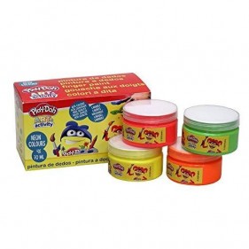 Play Doh, Ceras Blandas de 12 Colores Variados Para Niños, Material Escolar  para Colorear, (CyP Brands)