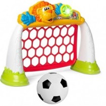 Chicco Goal League Pro, Portería de Fútbol para Niños, Juego Electrónico e Interactivo, Marcador con Luces y Sonido