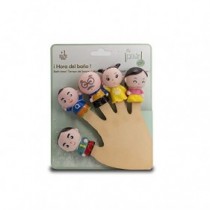Tachan - Marionetas para los Dedos y estimular el Juego de los niños y bebés en el Agua (756T00586)