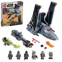 LEGO 75314 Star Wars The Bad Batch: Lanzadera de Ataque, Juguete de Construcción a Partir de 9 Años
