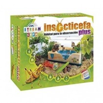 Cefa Toys- Insectisefa Plus, Hábitat Natural de Criaturas Acuáticas y Terrestres, Apto para Niños a Partir de 6 años (21852)