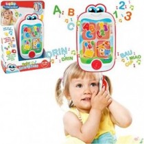 Clementoni-14948 - Baby Smartphone - juguetes bebé con sonido a partir de 10 meses