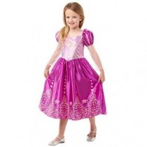 Princesas Disney - Disfraz de Rapunzel Deluxe para niña, infantil 5-6 años (Rubie's 640722-M)