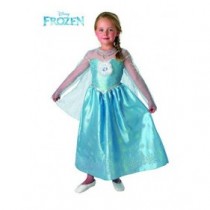 Disney Frozen Disfraz Elsa Deluxe infantil, L (Rubie's Spain 888683-L)