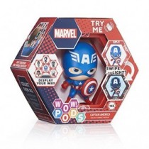 WOW! PODS Colección Vengadores - Capitán América Figura Cabeza Bobble-Head de superhéroe coleccionables Oficiales de Marvel