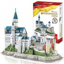 CubicFun Puzzle 3D Castillo de Neuschwanstein Schwangau Alemania,121 Piezas