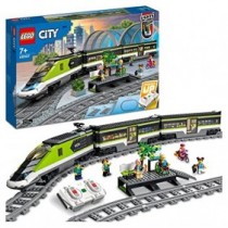 LEGO 60337 City Tren de Pasajeros de Alta Velocidad, Juguete Teledirigido para Niños de 7 Años o Más