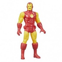 Hasbro Marvel Legends - Figura de Iron Man de 9.5 cm - Colección Retro 375
