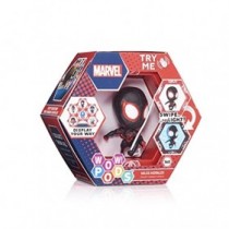 Wow! Pods - Colección Marvel - Spiderman Miles Morales - Figura Coleccionable con luz y Sensor de Movimiento