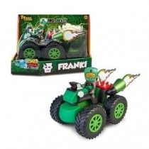 Swap Riders - Quad Franki, vehículo de Juguete con diseño de Frankenstein,. Desde 4 años, Famosa (WAP01300)