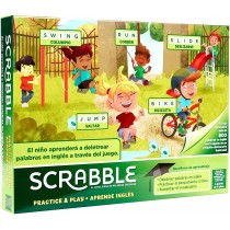 Scrabble Aprende inglés, juegos de mesa (Mattel GGB31)