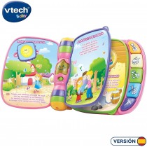 VTech Baby - Primeras canciones, Libro musical infantil con canciones para niños, botones para aprender instrumentos (80-166757)
