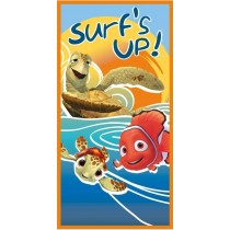 Finding Dory Surf 's up  Toalla de playa (70 x 140 cm, algodón
