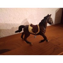 Papo Brown Horse with Saddle