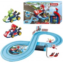 Carrera-1. First Circuito de Coches de Miniatura Nintendo Mario Kart de 2,4 m, Escala 1:50, (20063026)