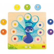 Goula- Puzzle pavo real, (Ref: 453060)
